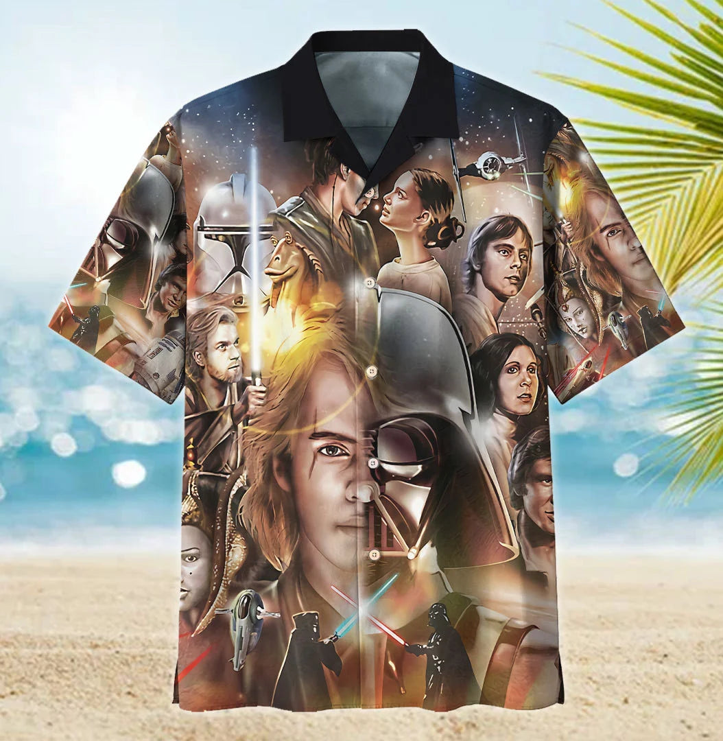 Star Wars Patter Movie Hawaiian Shirt