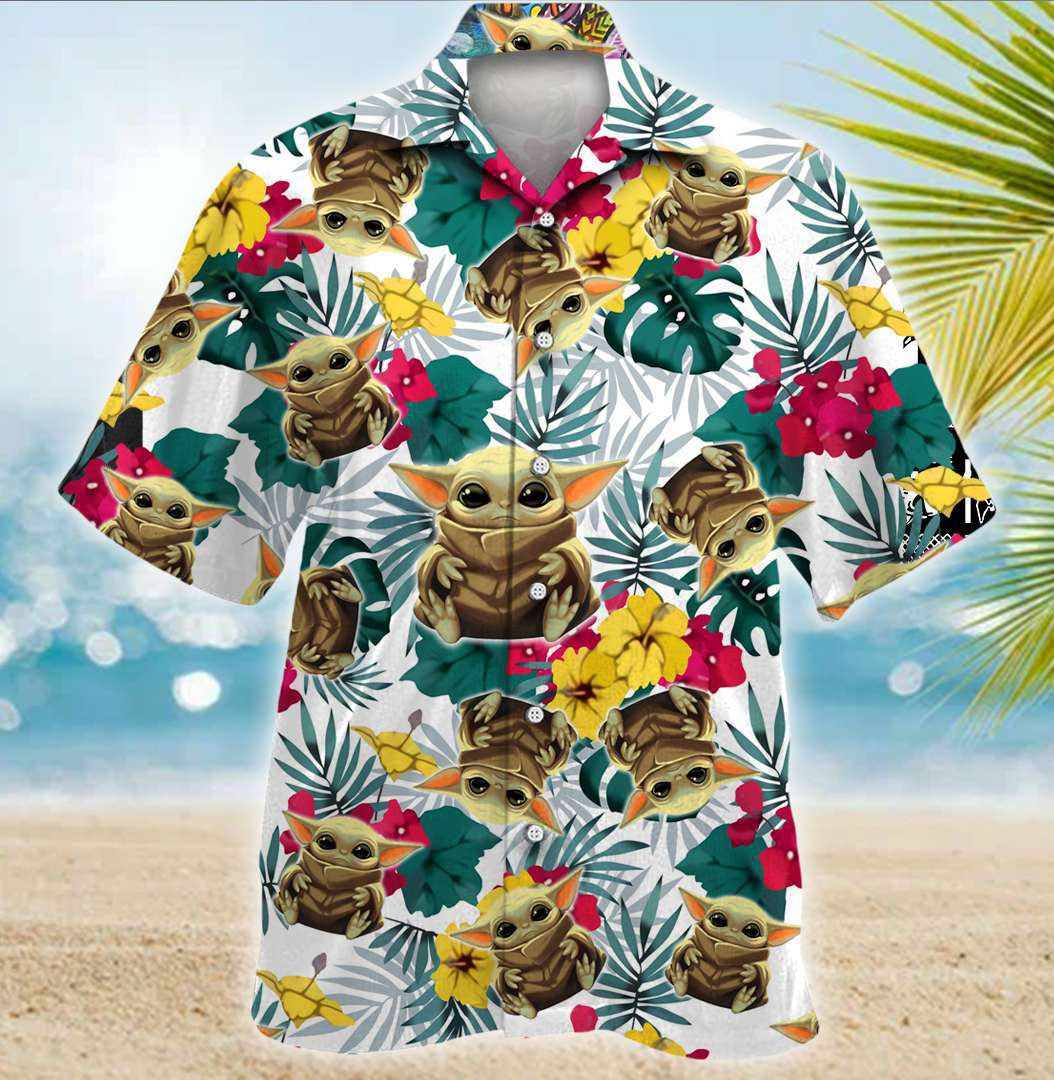 Star Wars Baby Yoda Hawaiian Shirt