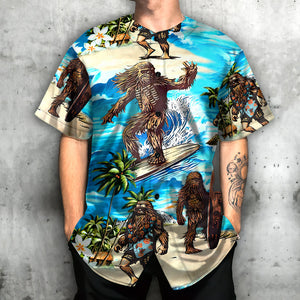 Starwars Chewbacca Surfing - Baseball Jersey - Family Store