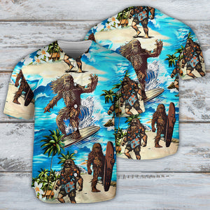 Starwars Chewbacca Surfing - Baseball Jersey - Family Store