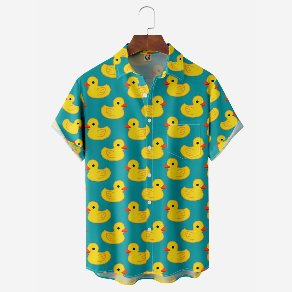 Funny Ducks Quack Quack Quack Version 2 - Hawaiian Shirt