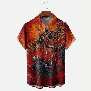 Skull Ascension In The Hell - Hawaiian Shirt