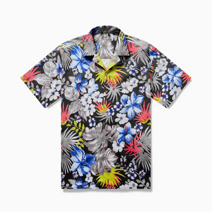 Tropical Flower And Leaves Aloha Summer - Hawaiian Shirt