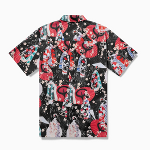 Ukiyo-e Kimono Girl - Hawaiian Shirt