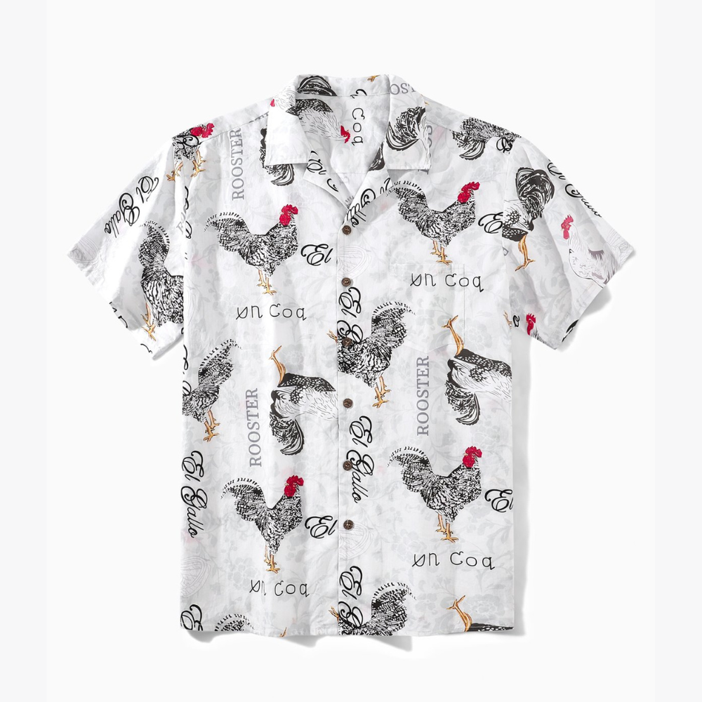 Rooster El Gallo y La Pata - Hawaiian Shirt