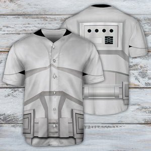 SW Stormtrooper Cosplay - Baseball Jersey - Family Store