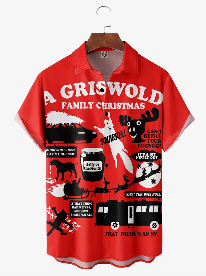 A Gisworld Family Christmas - Hawaiian Shirt
