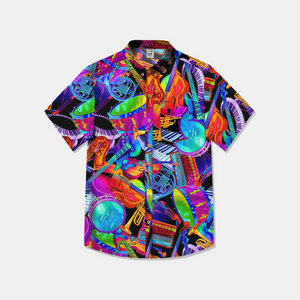 Coloful Rock Night - Hawaiian Shirt