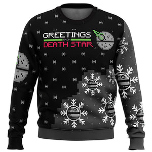 Star Wars Greetings from Death - Ugly Christmas Sweater