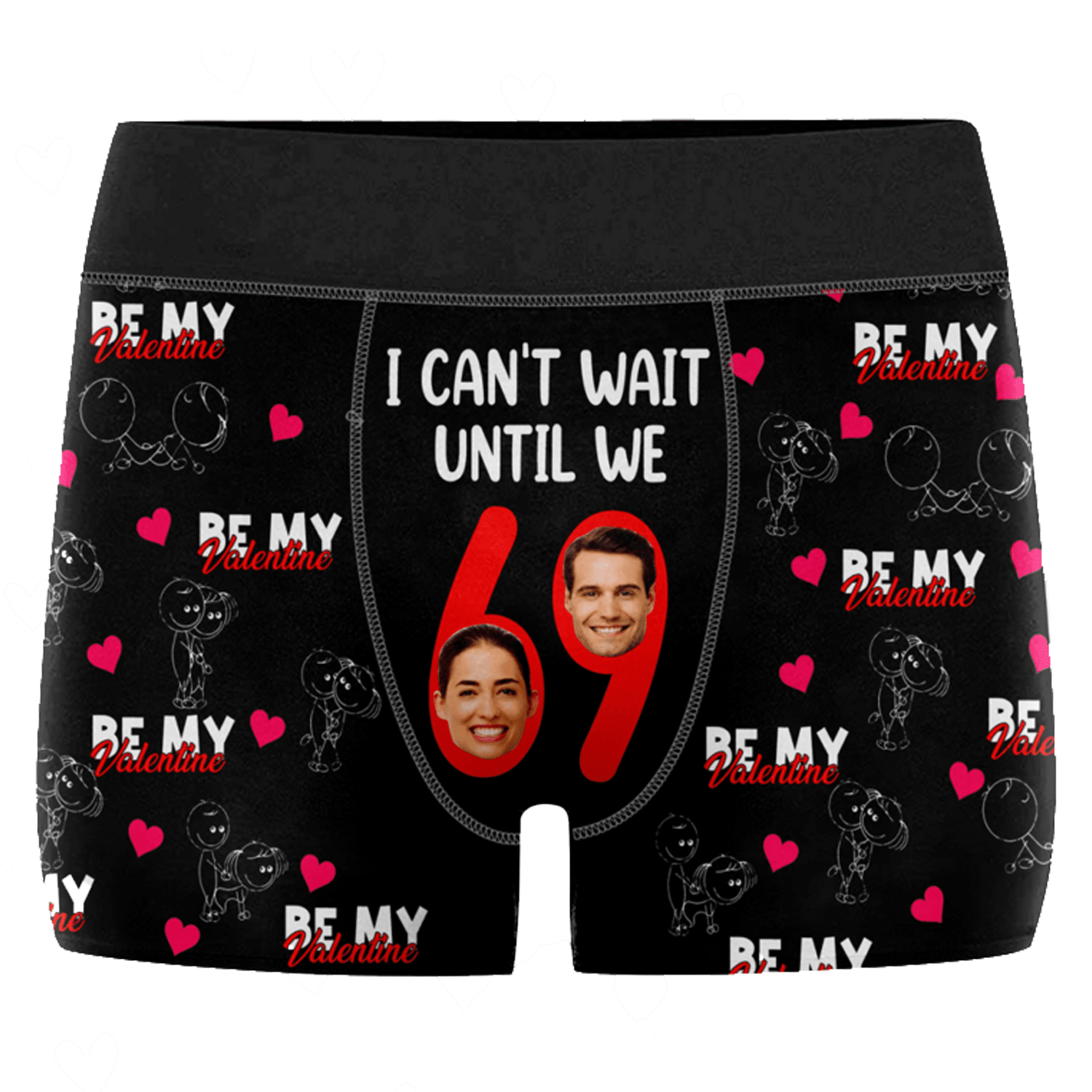 Custom Photo I Can't Wait We Until We - Gift For Husband, Boyfriend - Personalized Men's Boxer Briefs